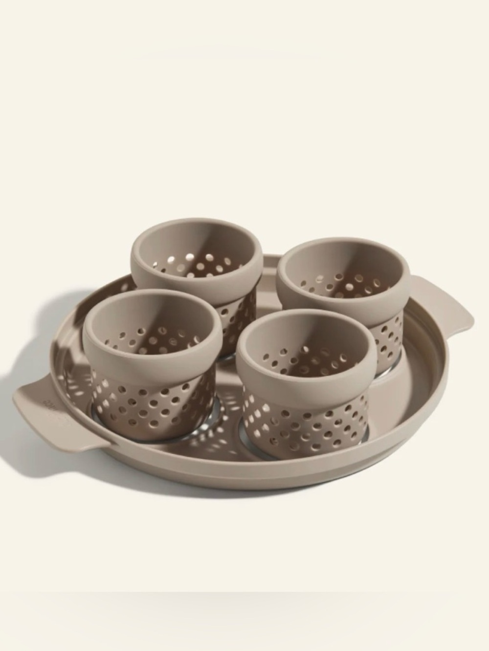 OUR PLACE Egg Poacher Set in “Steam”